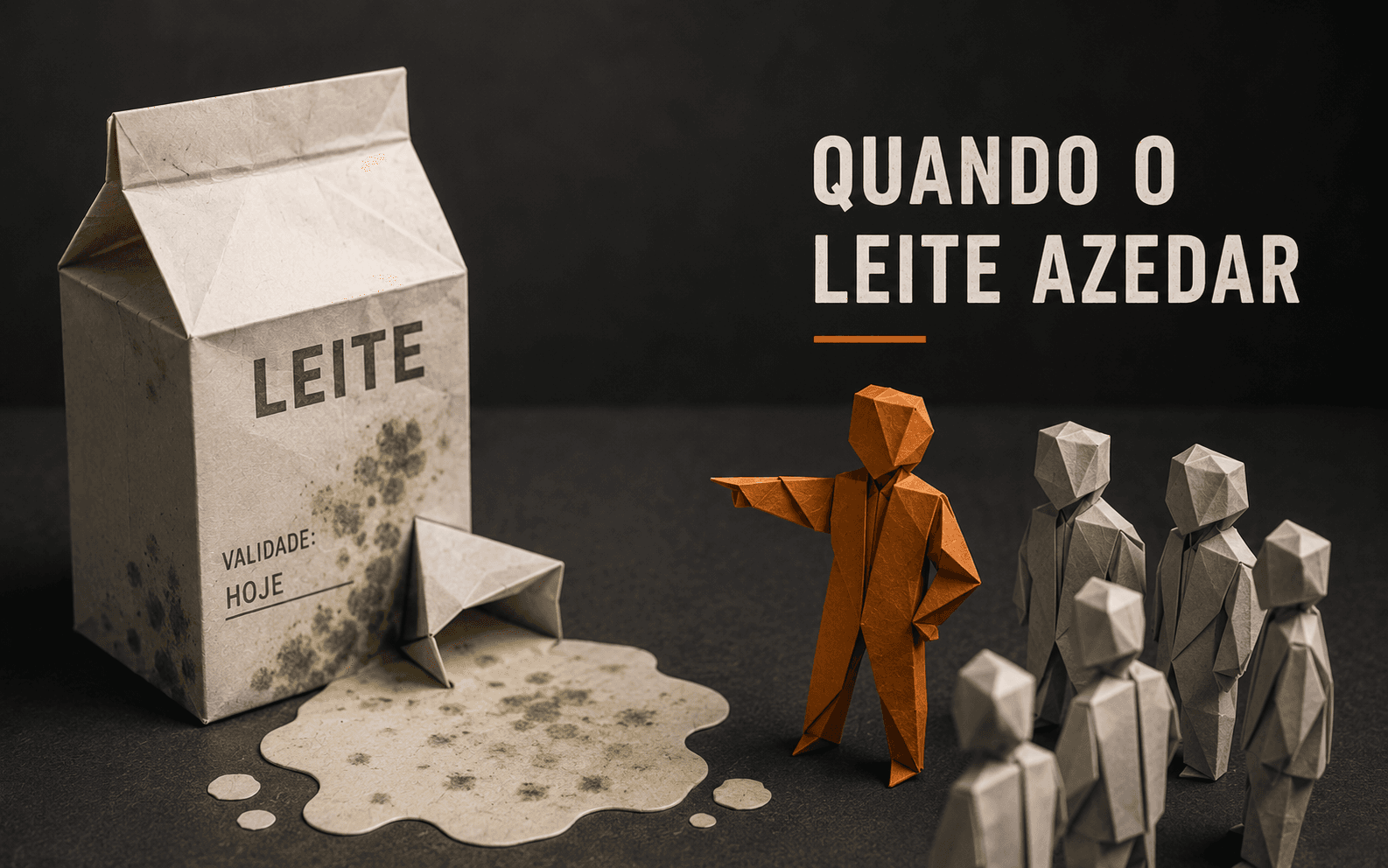 Imagem de abertura do artigo “Quando o leite azedar”